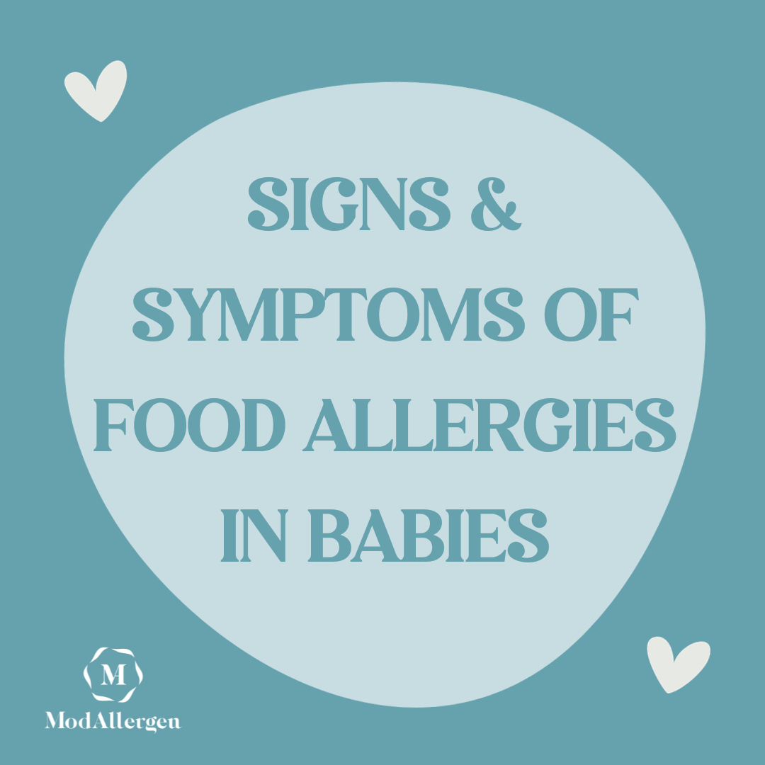 Food Allergies in Babies - Signs and Symptoms – ModAllergen