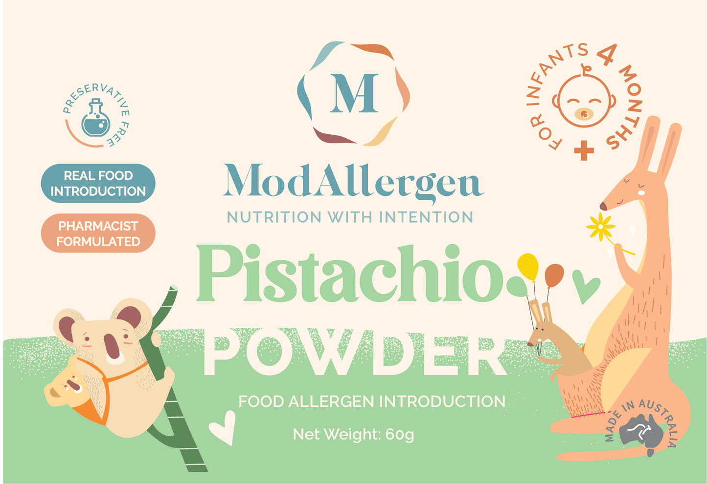 Pistachio Powder Organic - ModAllergen